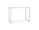 OT01280WHWH 5404028303108 Table haute / bureau haut XLINE HIGH TABLE en bois blanc - 140x70 cm