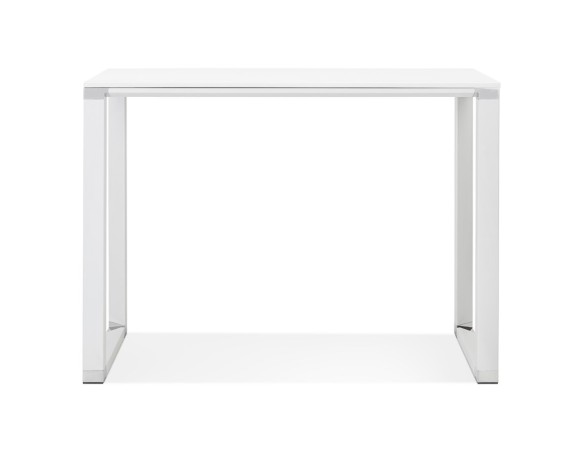 Table haute / bureau haut XLINE HIGH TABLE en bois blanc - 140x70 cm
