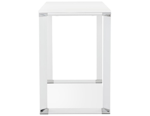 Table haute / bureau haut XLINE HIGH TABLE en bois blanc - 140x70 cm