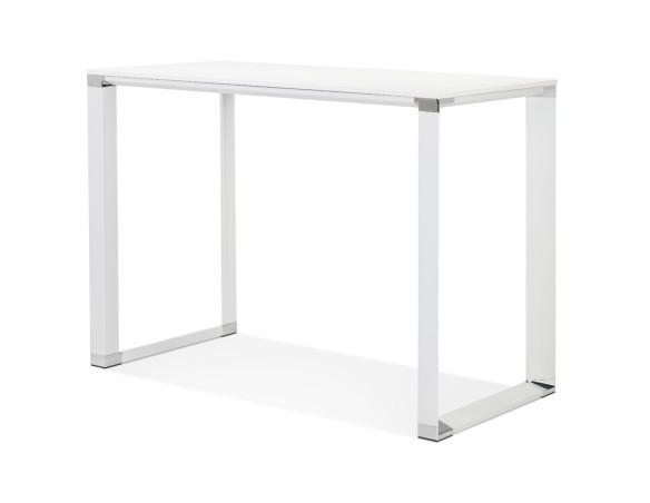 Table haute / bureau haut XLINE HIGH TABLE en bois blanc - 140x70 cm