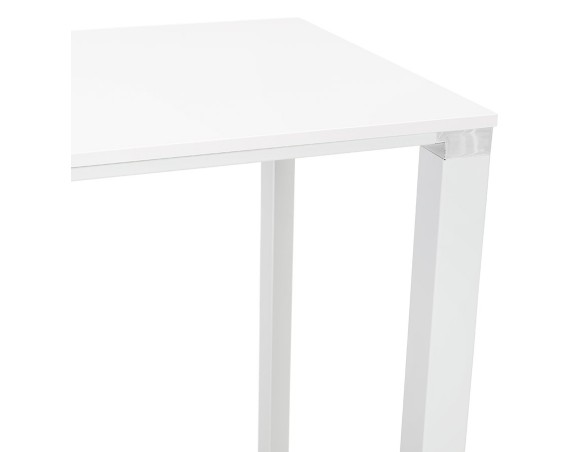 Table haute / bureau haut XLINE HIGH TABLE en bois blanc - 140x70 cm
