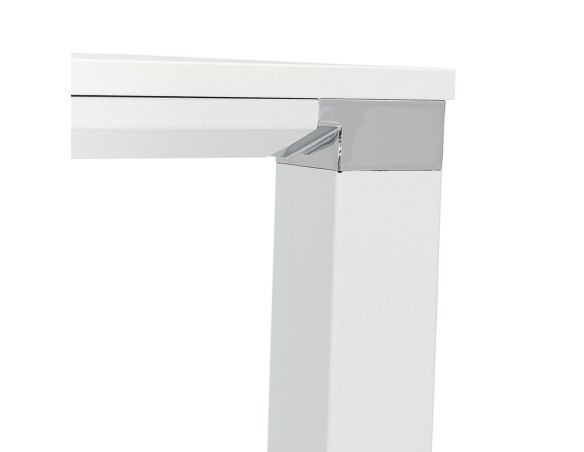 Table haute / bureau haut XLINE HIGH TABLE en bois blanc - 140x70 cm