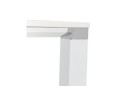 Table haute / bureau haut XLINE HIGH TABLE en bois blanc - 140x70 cm