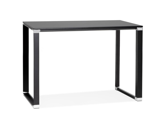 OT01290BLBL 5404028303122 Table haute / bureau haut XLINE HIGH TABLE en bois noir - 140x70 cm