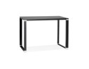 OT01290BLBL 5404028303122 Table haute / bureau haut XLINE HIGH TABLE en bois noir - 140x70 cm