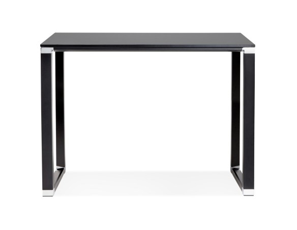 Table haute / bureau haut XLINE HIGH TABLE en bois noir - 140x70 cm