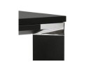 Table haute / bureau haut XLINE HIGH TABLE en bois noir - 140x70 cm