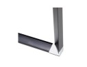 Table haute / bureau haut XLINE HIGH TABLE en bois noir - 140x70 cm
