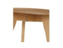 Tables gigognes ronde GABY en bois naturel