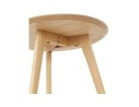 Tables gigognes ronde GABY en bois naturel