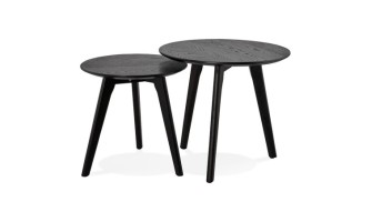 CT00470BL 5420072044934 Tables gigognes ronde GABY noires