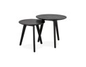 Tables gigognes ronde GABY noires