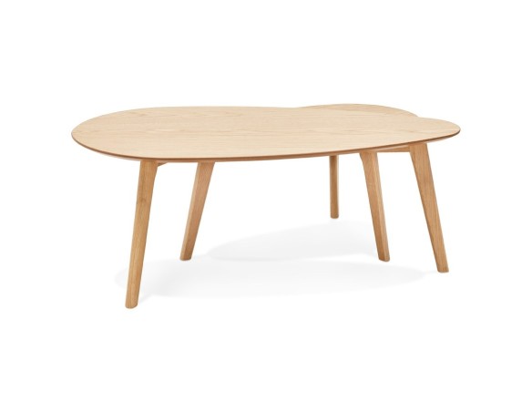Tables gigognes design STOKOLM en bois finition naturelle