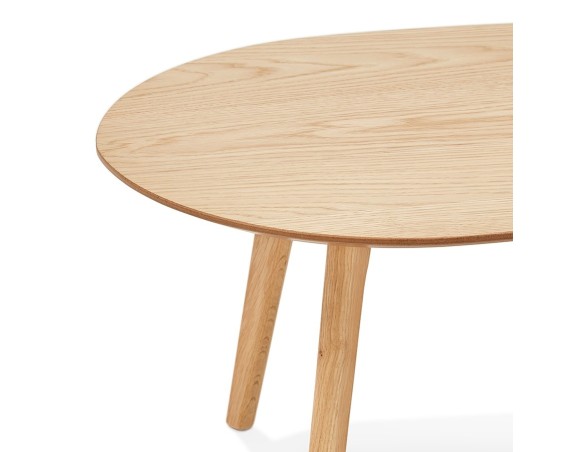 Tables gigognes design STOKOLM en bois finition naturelle