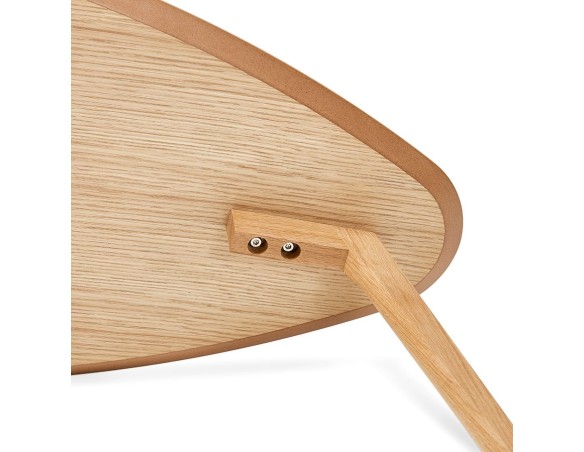 Tables gigognes design STOKOLM en bois finition naturelle