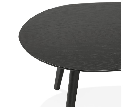 Tables gigognes design STOKOLM en bois noir
