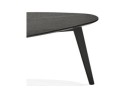Tables gigognes design STOKOLM en bois noir