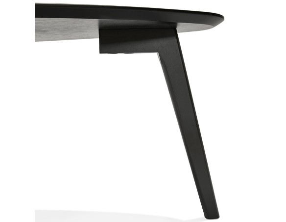 Tables gigognes design STOKOLM en bois noir
