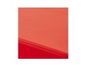 Pouf CUBE de salon en matière synthétique rouge