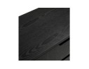 Bahut design PORTOBELLO en bois finition Frêne noir