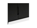 Bahut design PORTOBELLO en bois finition Frêne noir