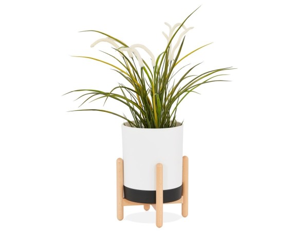 Pot de fleurs intérieur MARGERIT blanc design
