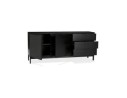 Bahut design HIPPIE en bois noir