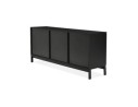Bahut design HIPPIE en bois noir