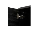 Bahut design HIPPIE en bois noir