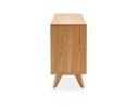 Bahut design PORTOBELLO en bois finition naturelle