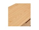 Bahut design PORTOBELLO en bois finition naturelle
