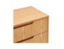 Bahut design PORTOBELLO en bois finition naturelle