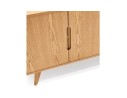 Bahut design PORTOBELLO en bois finition naturelle