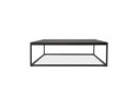 TT00100BL 5420072087085 Grande table basse style industriel TRIBECA en bois et métal noir