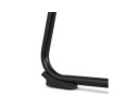 Tabouret de bar BULLY en velours vert et pieds en métal noir
