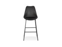 Tabouret de bar CHOKO noir