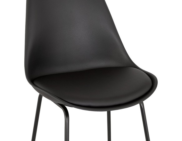 Tabouret de bar CHOKO noir