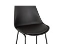 Tabouret de bar CHOKO noir