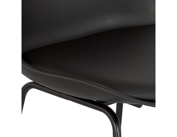 Tabouret de bar CHOKO noir