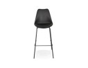 Tabouret de bar design LEMON noir