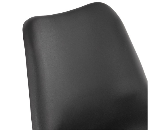 Tabouret de bar design LEMON noir
