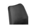 Tabouret de bar design LEMON noir