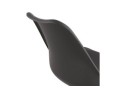 Tabouret de bar design LEMON noir