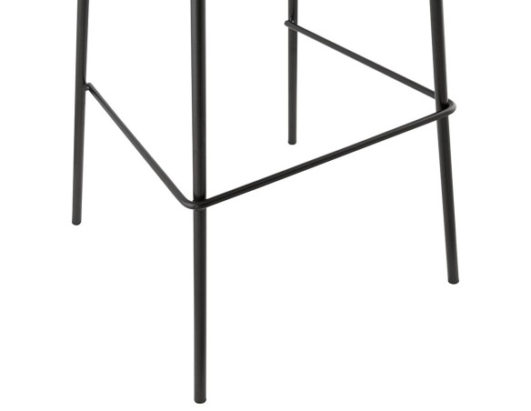 Tabouret de bar design LEMON noir