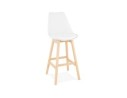 BS01870WHNA 5420072057859 Tabouret de bar CAMILA blanc style scandinave