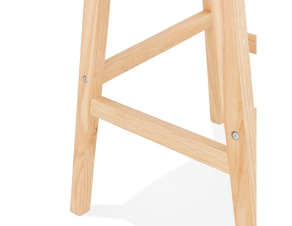 Tabouret de bar CAMILA blanc style scandinave