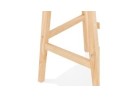 Tabouret de bar CAMILA blanc style scandinave