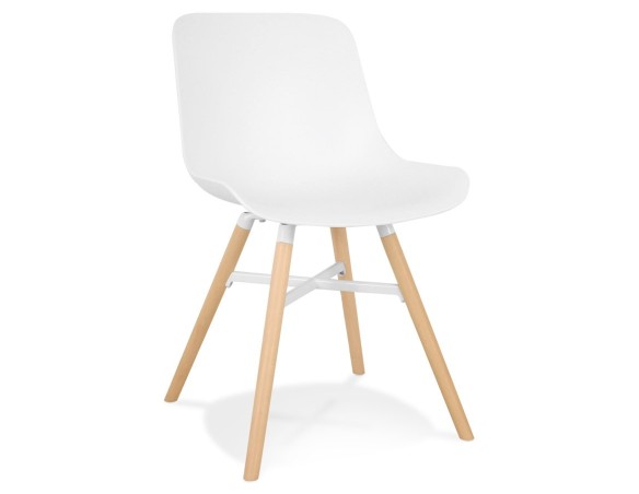 TB00070SS 5404028343388 Chaise design GLADYS blanche