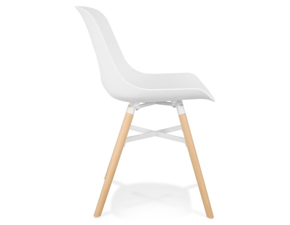 Chaise design GLADYS blanche