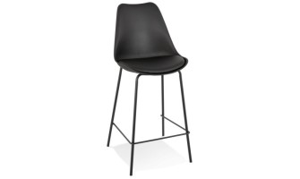 BS05030BLBL 5404028307601 Tabouret snack mi-hauteur LEMON MINI Noir